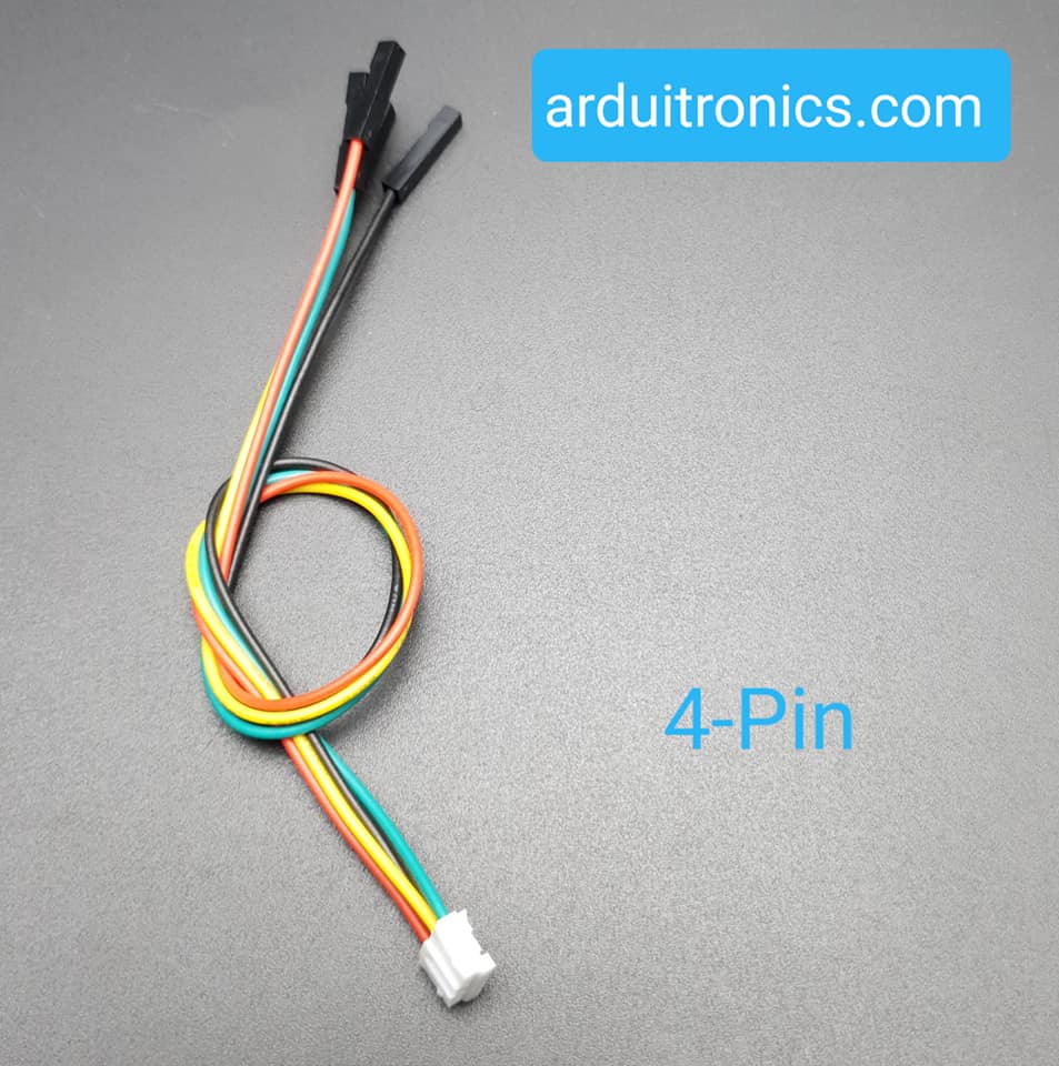 สายไฟ PH2.0mm to 4P DuPont 2.54 female Single ยาว 20cm