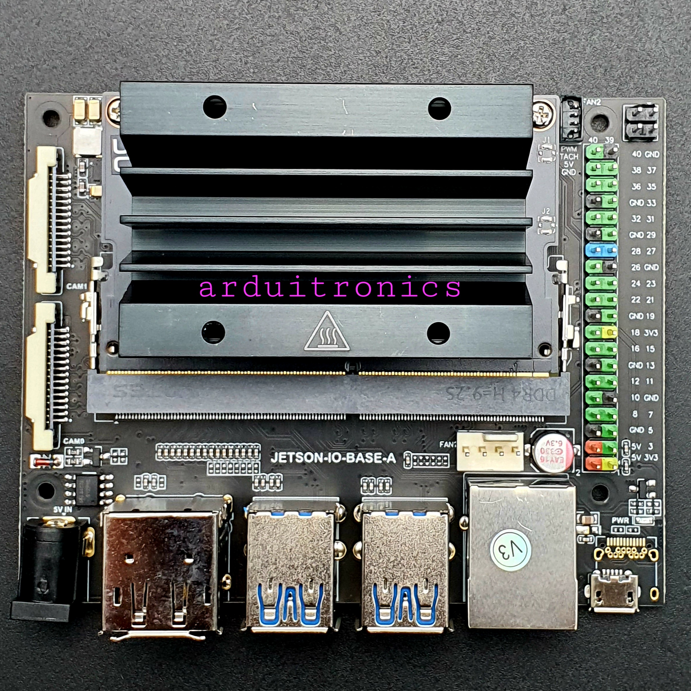 [ชุดเล็ก 3] Jetson Nano Developer Kit - พร้อม USB Camera + Power Adapter และ microSD Card