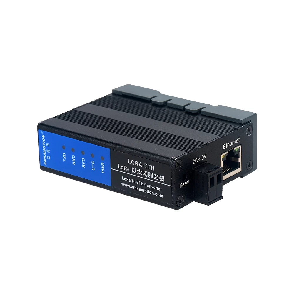 Lora to Ethernet / Ethernet to Lora Converter (สายต่อเสาอากาศยาว 3m) - Amsamotion