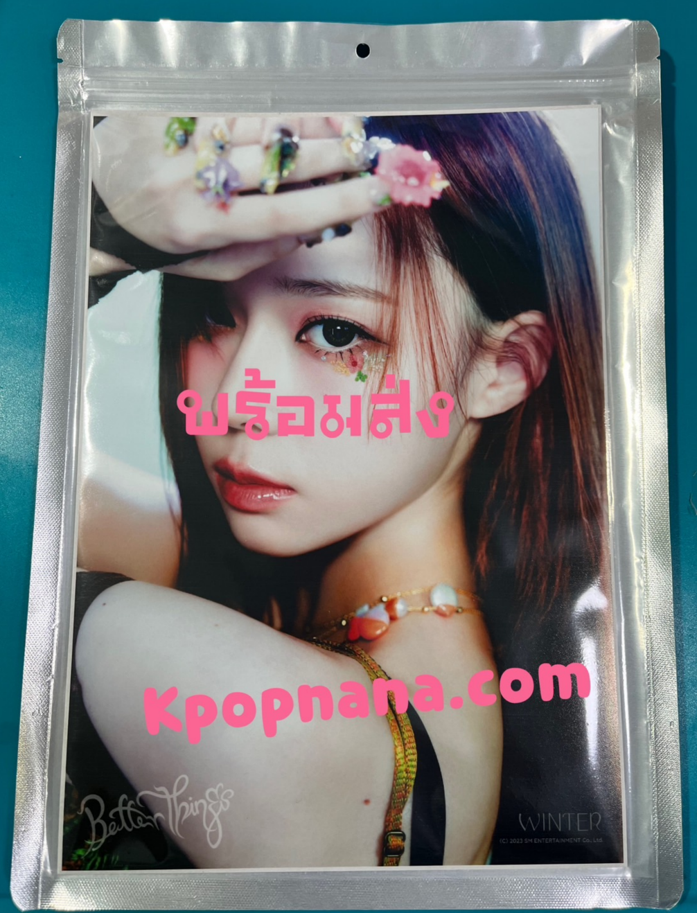 aespa -aespa Digital Single - 'Better Things' MD Collection] - ของสะสม A4 PHOTO แบบ Winter - พร้อมส่ง