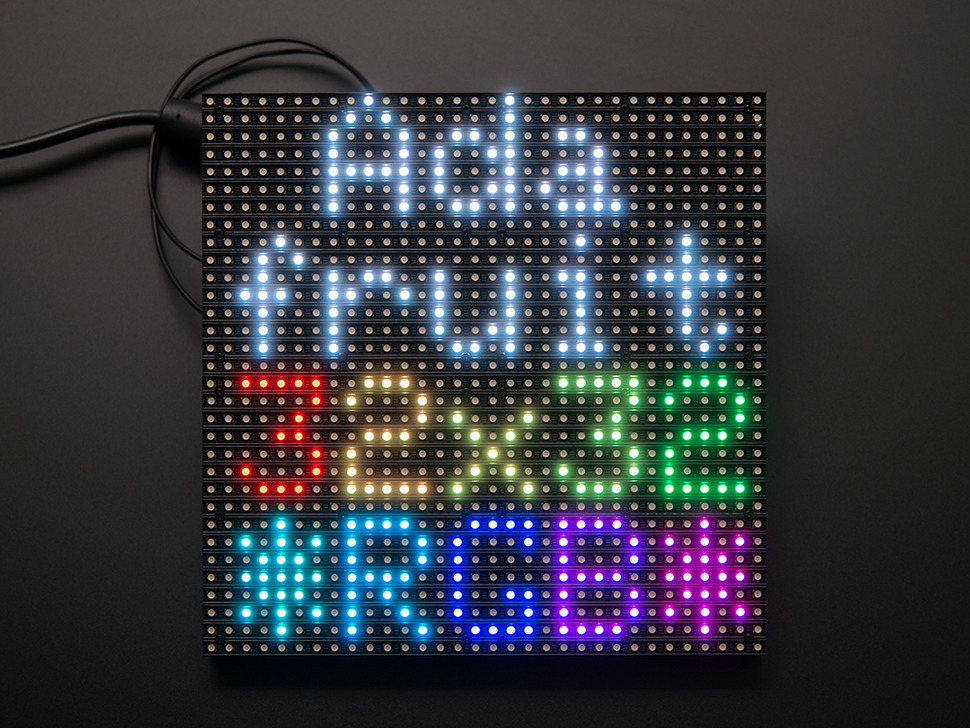 32x32 RGB LED Matrix Panel - 6mm Pitch (ของแท้จาก Adafruit)
