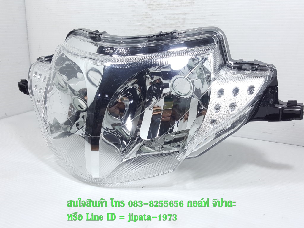 (Wave 125 i) ชุดโคมไฟหน้า Hond Wave 125 i ไฟเลี้ยวบังลม แท้