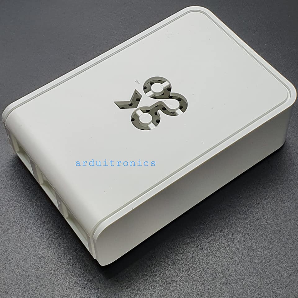 Official Case for Raspberry Pi 4ฺB ฺBlack - แบบฝาเลื่อน (สีดำ)