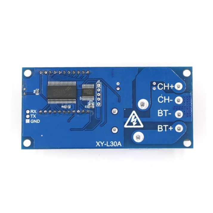 โมดูลควบคุมการชาร์จแบตเตอรี่ แบบหน้าจอ LCD XY-L30A DC 6-60V 30A