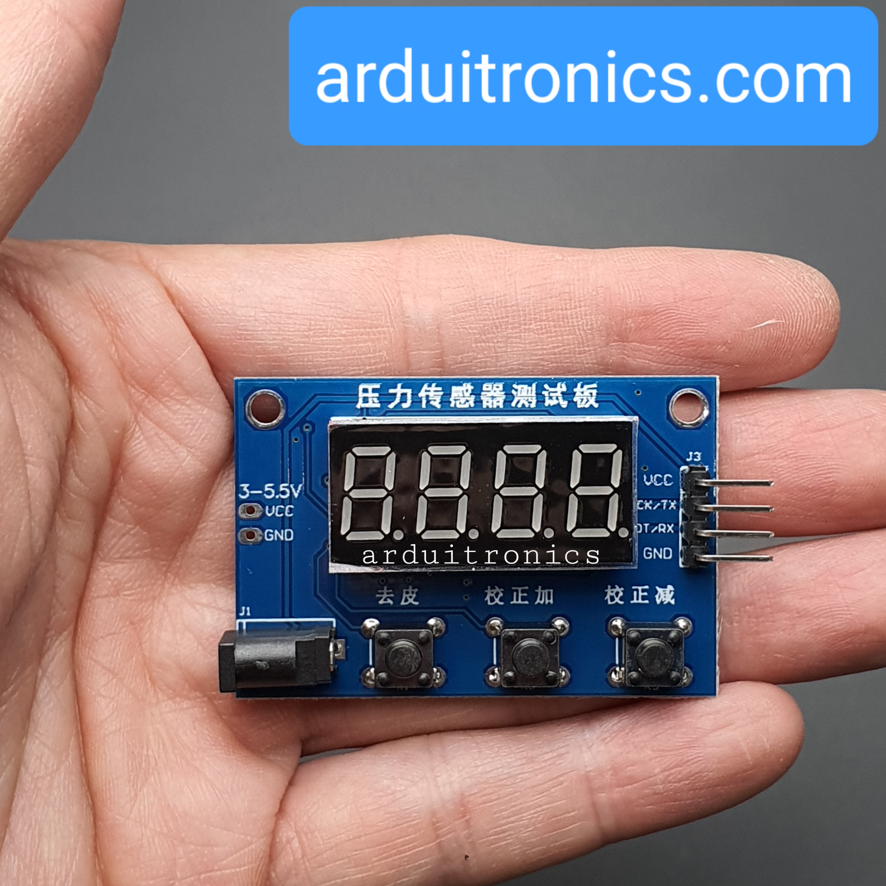 Load Cell HX711 AD Module Weight Sensor Digital Display Electronic ...