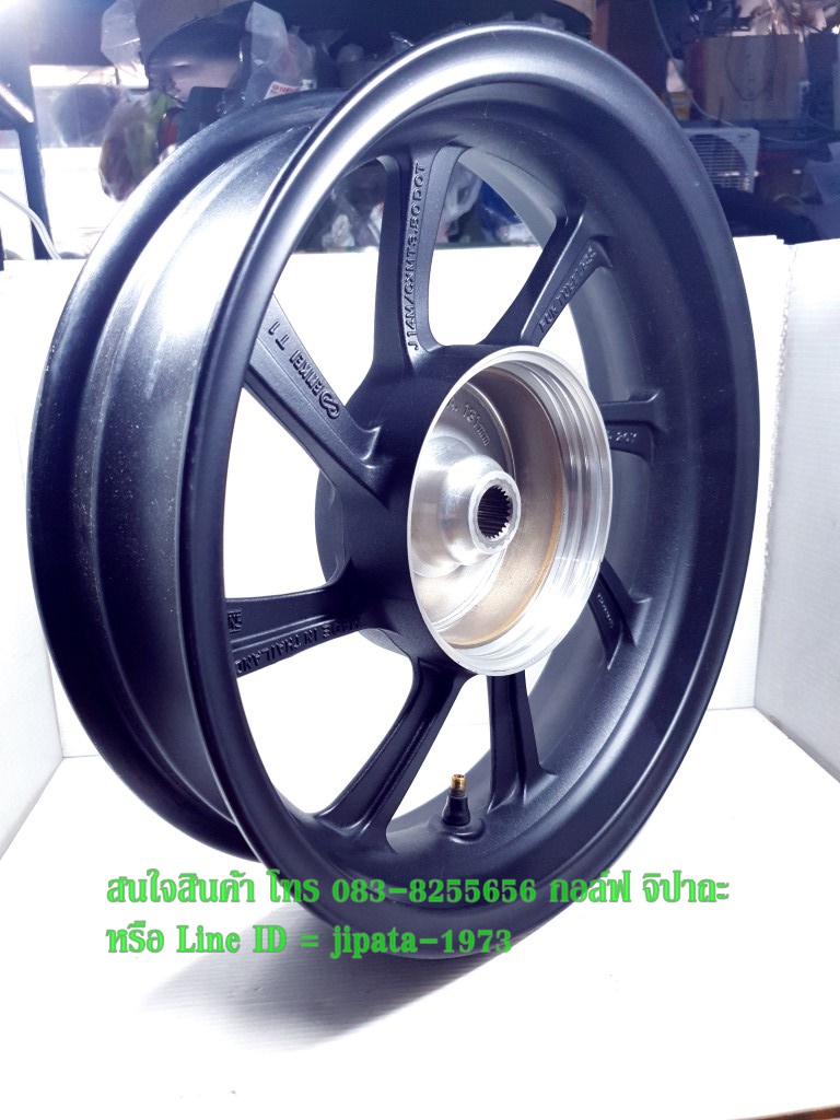 (PCX) ชุดวงล้อแม็ก หน้าหลัง Honda PCX 150 i ปี 2018 มือ 2 แท้ (ขายเป็นคู่)