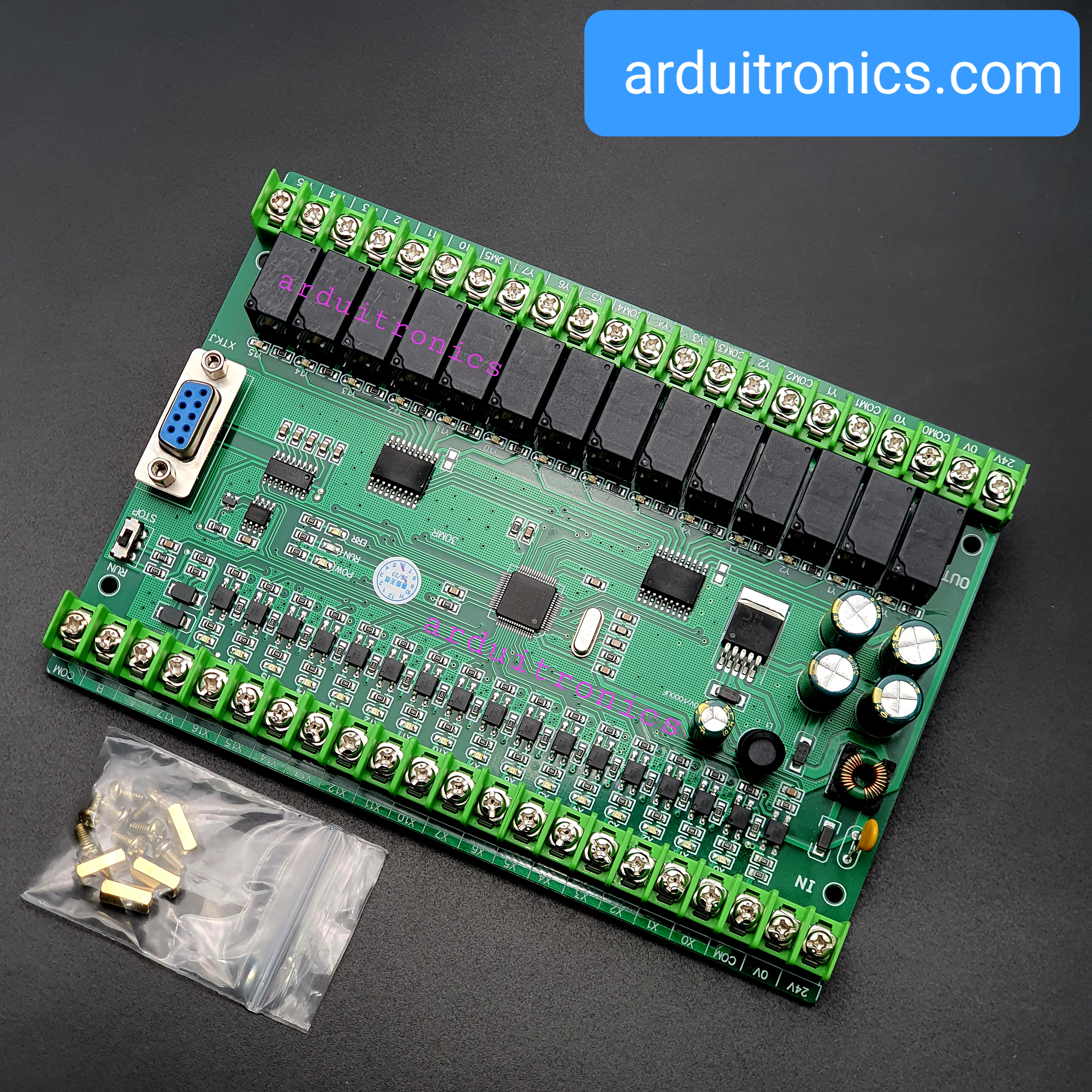 PLC (FX1N-30MR) Green PCB