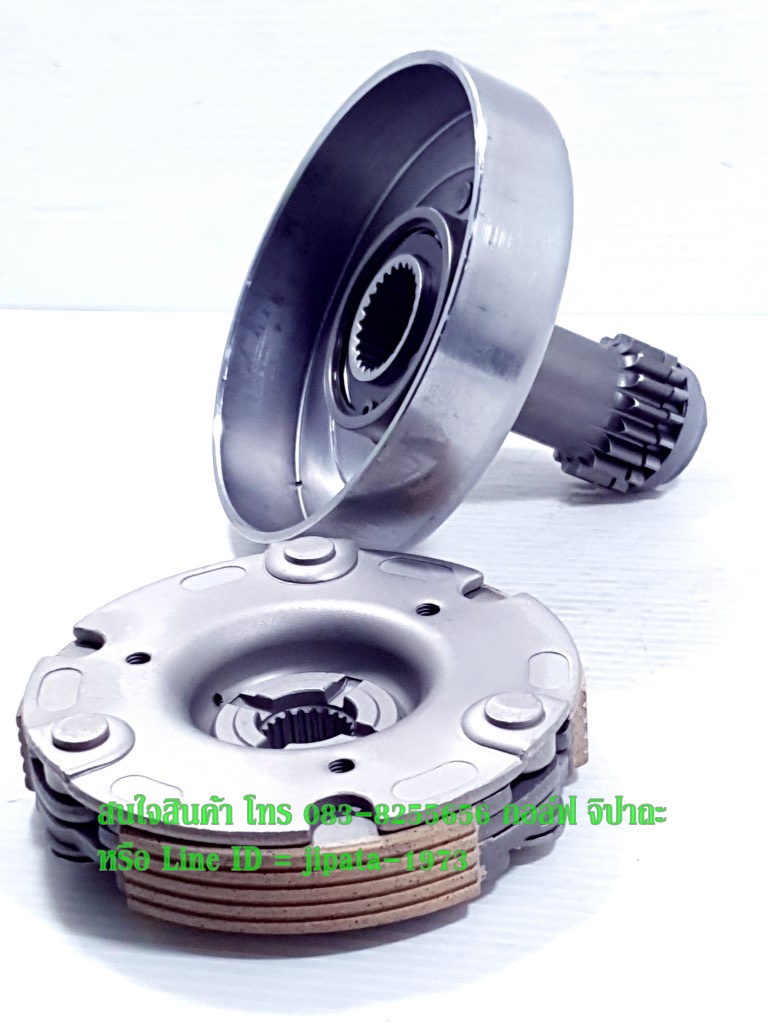(Wave 100) ชุดเรือนคลัทช์แรงเหวี่ยงพร้อมผ้าคลัทช์ Honda Wave 100 งานเกรดเอ