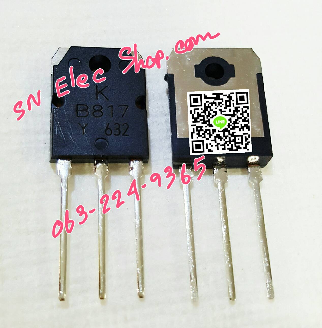 B817 , 2SB817 (TO-3P) 12A / 160V
