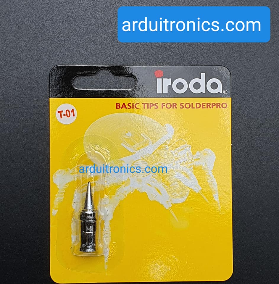 ปลายหัวแร้งแบบแก๊ส ยี่ห้อ Iroda รุ่น T-01 for SolderPro 50 (Round Tip 1mm)