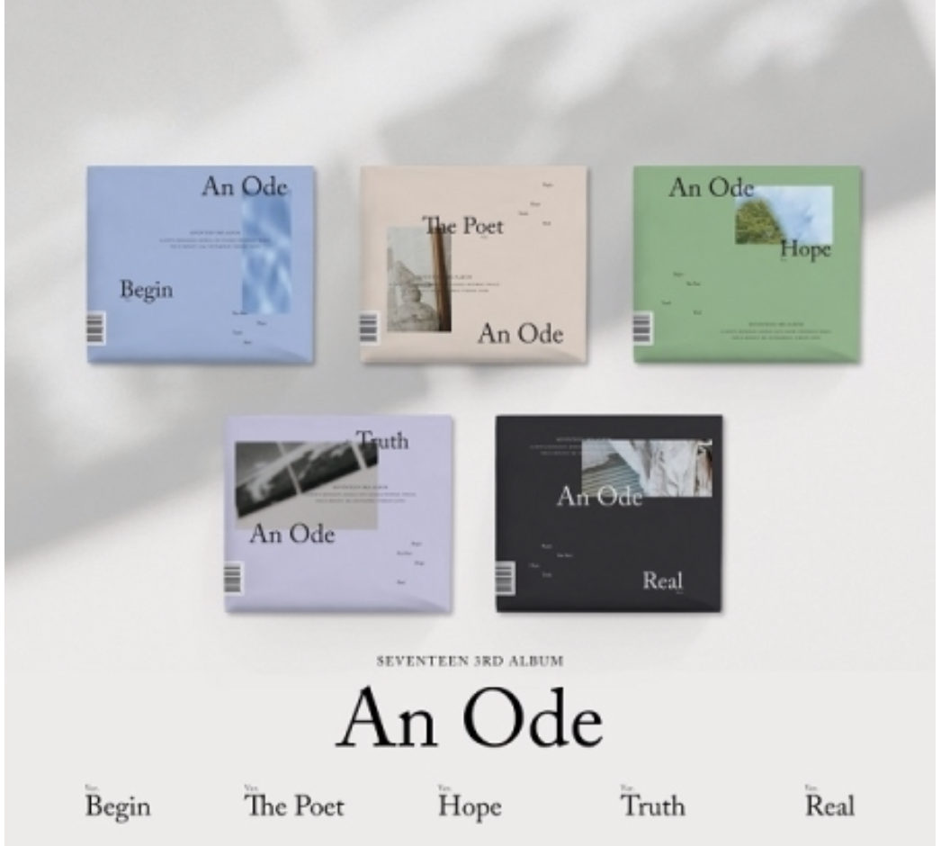Seventeen - Album Vol.3 [3RD ALBUM] แบบ set 5 ปก