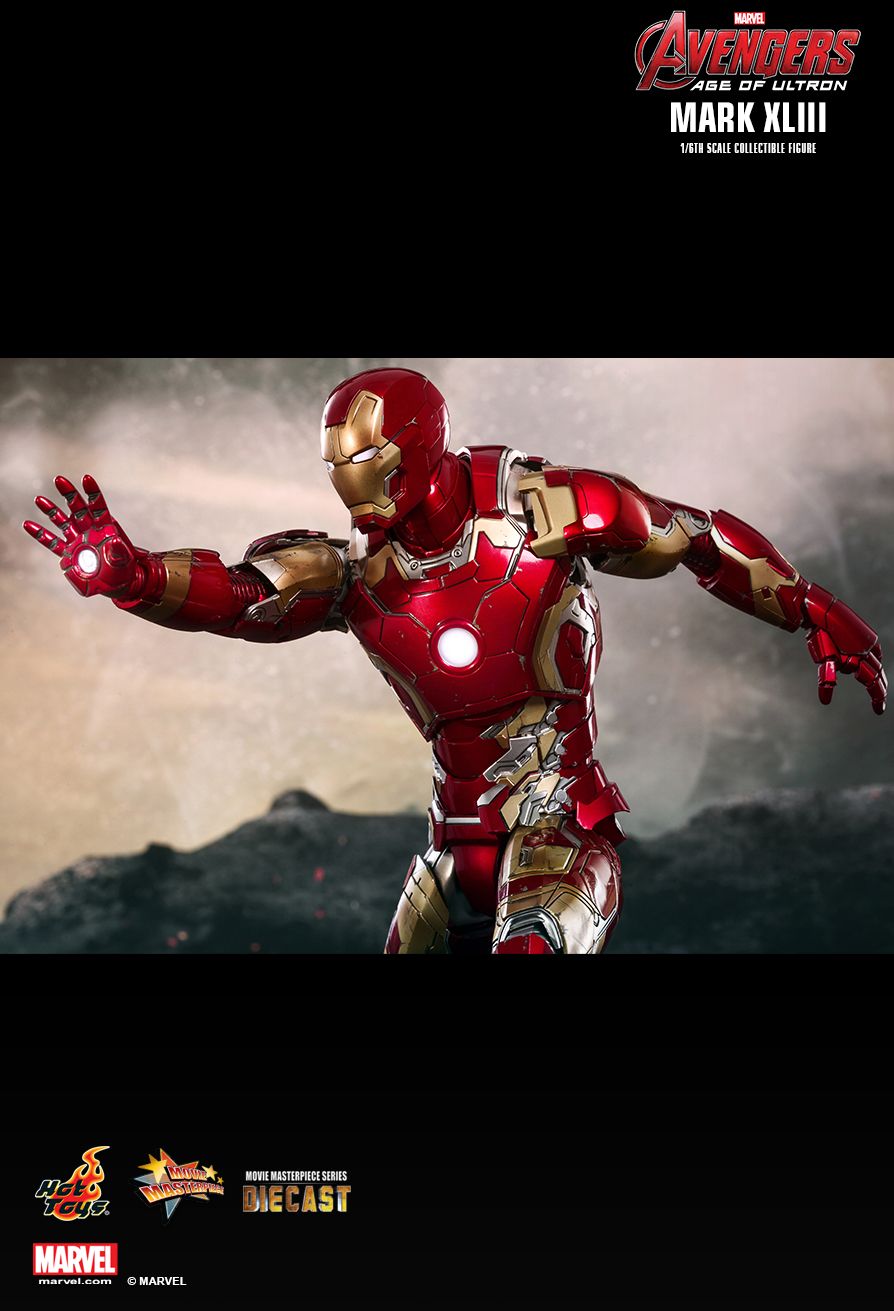 Hot Toys - Iron Man MK43: Avengers Age of Ultron (Diecast) 1/6 Scale