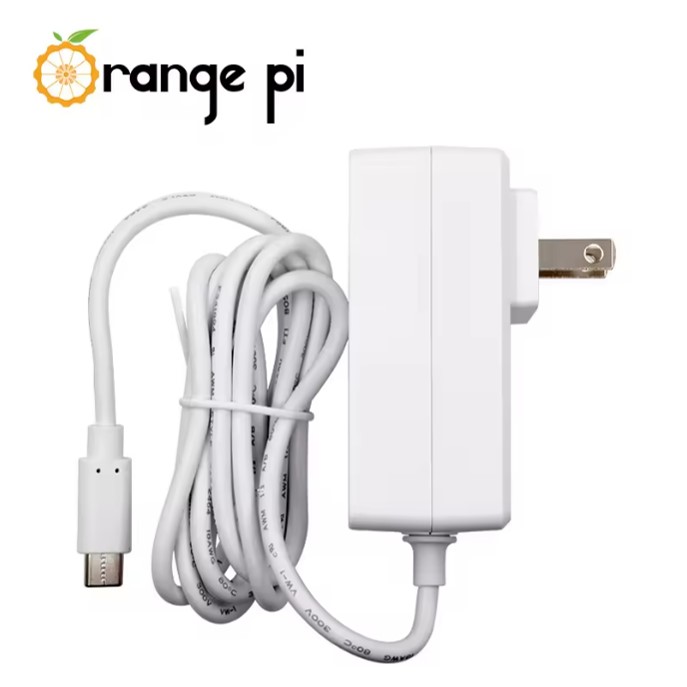 Orange Pi Power Supply 5V 4A (EU Plug, USB Type-C)