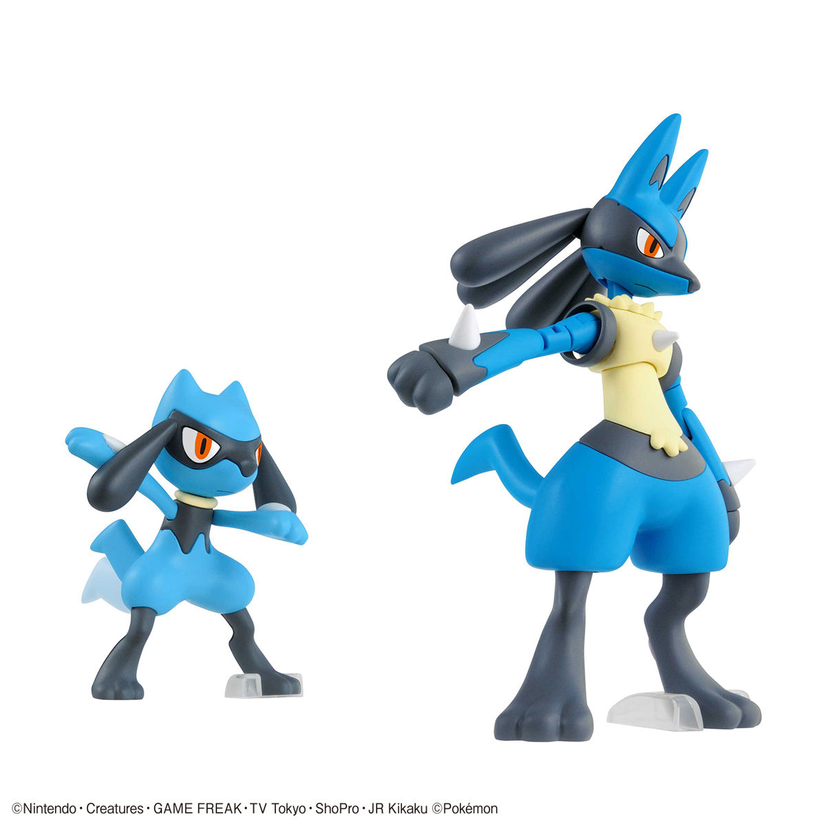 Pokemon Plastic Model Collection 44 Select Series Riolu & Lucario