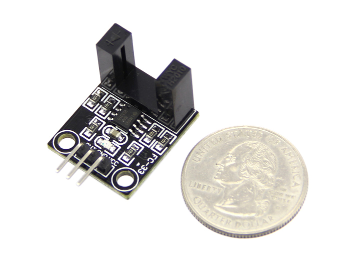 FC-33 Motor Speed Sensor Module (PCB สีดำ)