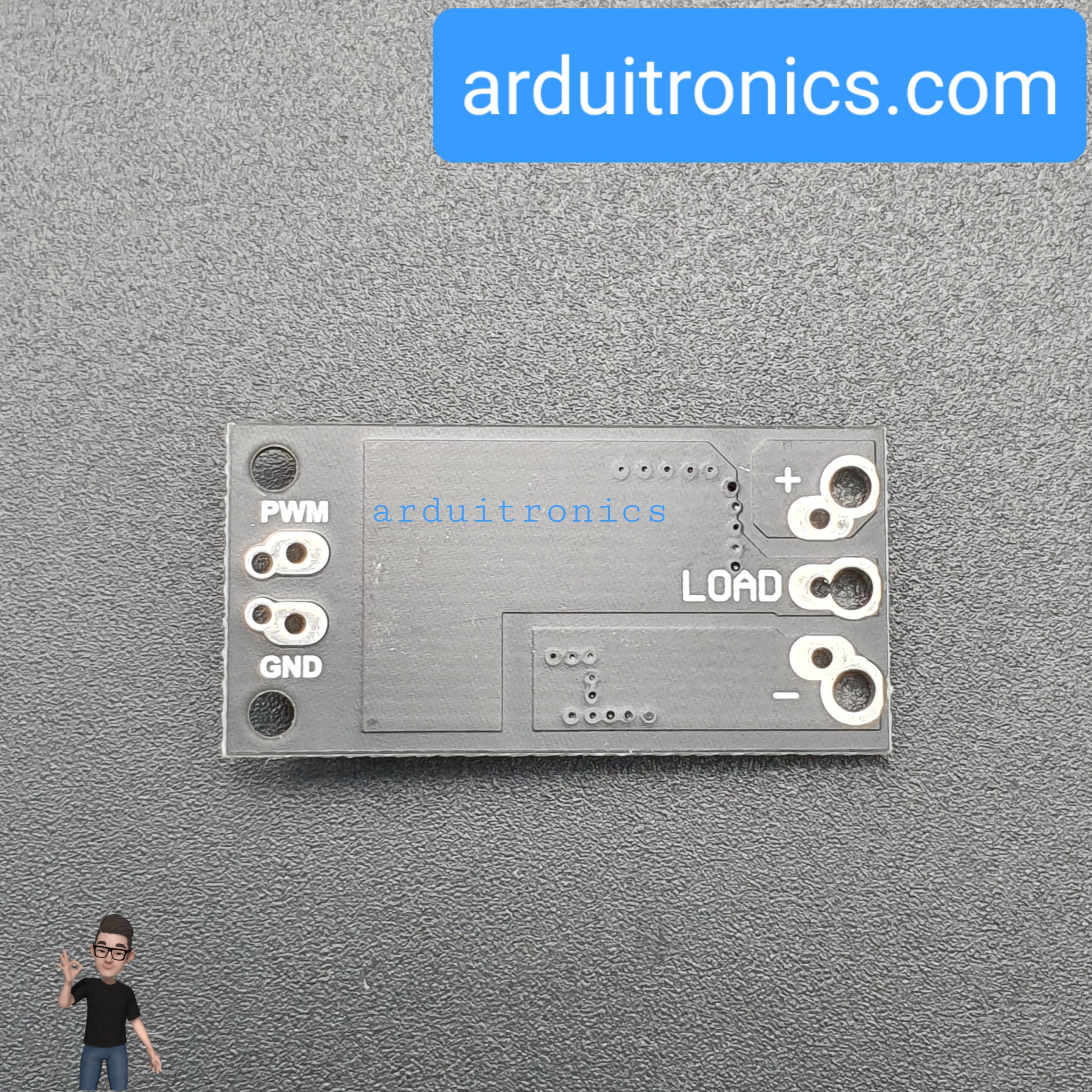 โมดูล MOSFET D4184 แบบแยกกราวน์ Isolation MOSFET D4184 ขับโหลด 40V 50A