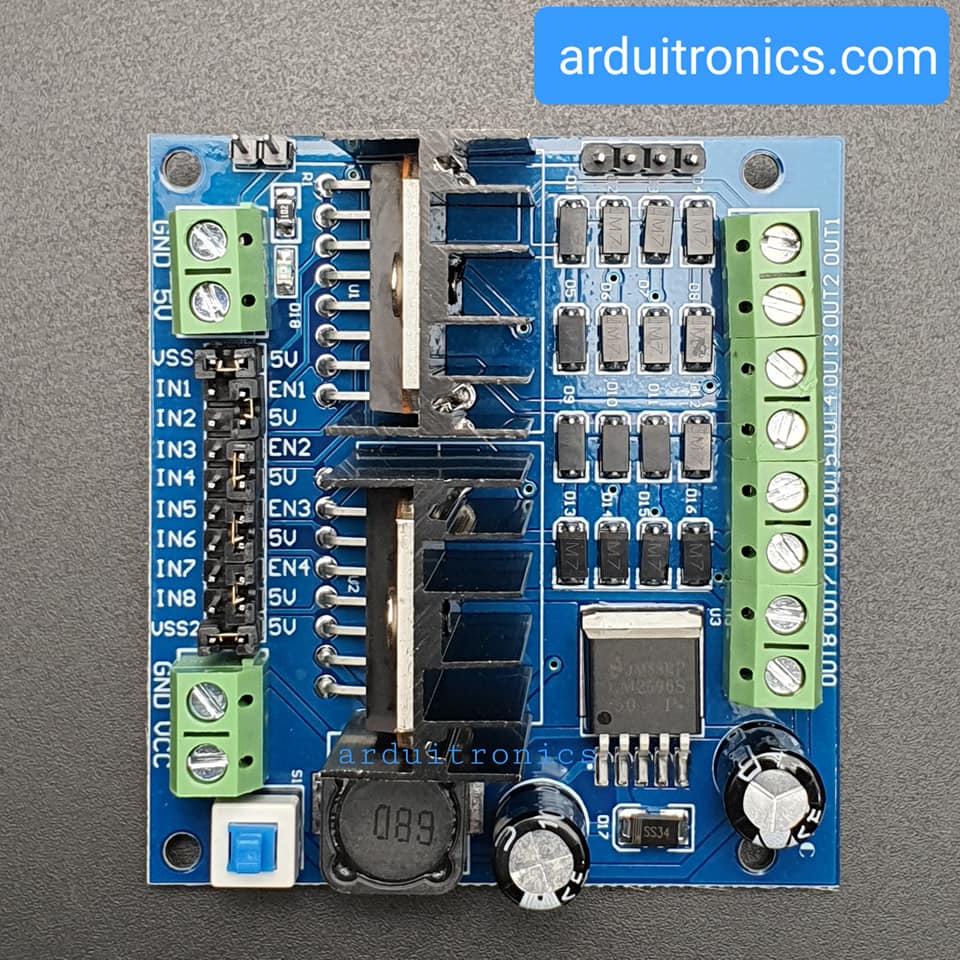 L298N โมดูลขับมอเตอร์ 4 ช่อง L298N Motor Drive Module V2
