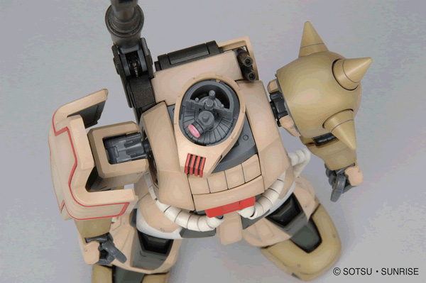 MG 1/100 MS-06K Zaku Cannon