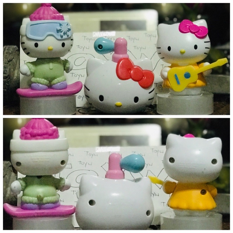 เริ่มต้นชุดละ 250 บาท ของสะสม โมเดลคิตตี้ Hello Kitty - แมคโดนัลด์ McDonald's ตั้งโชว์สวยๆ ขนาดสูง 2.5-3.5 นิ้ว