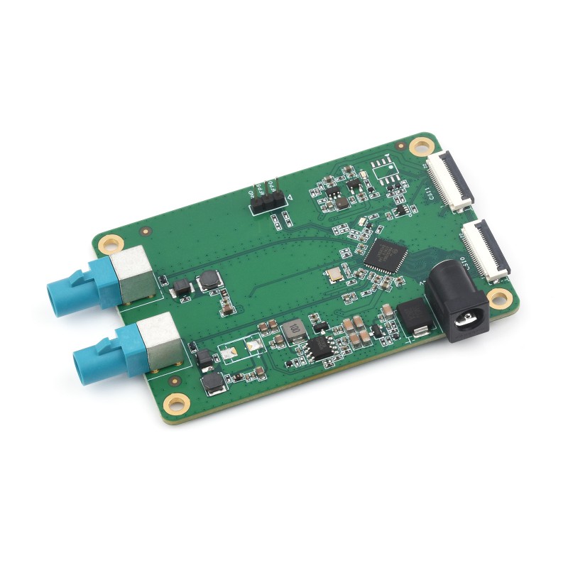 2-Ch GMSL Camera Adapter Board, Equipped With MAX9296A Deserializer, High-Speed And Low-Latency Serial Transmission, Compatible With Jetson Orin (แท้จาก WaveShare)