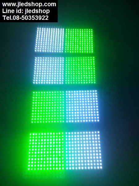 ป้ายไฟ แผงLED 2 สี กระพริบได้