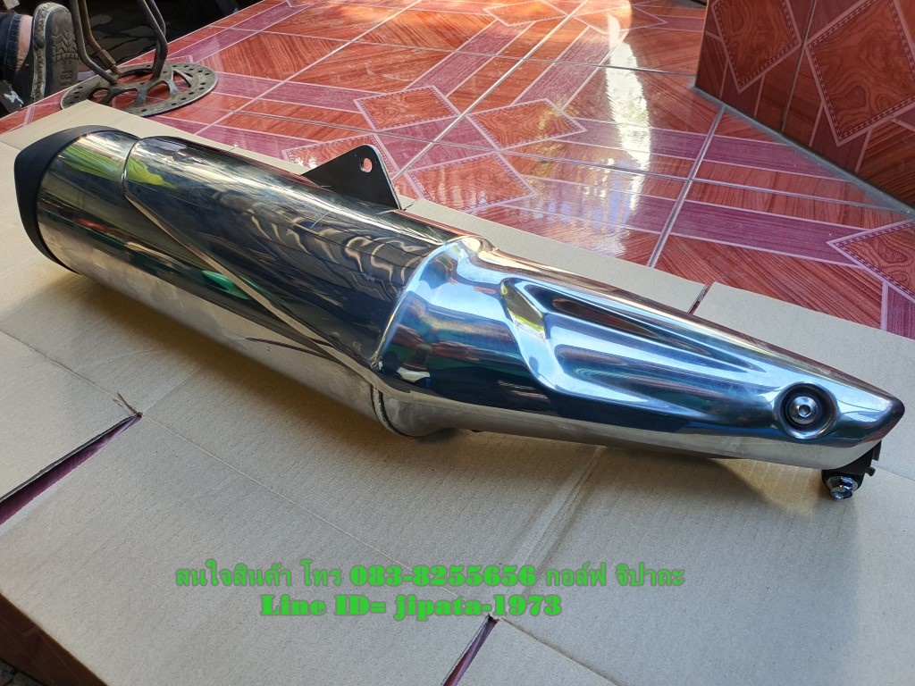 (CB 300F) ชุดปลายท่อไอเสีย Honda CB 300 Fแท้ (มือ 2 สินค้าตำหนิ)