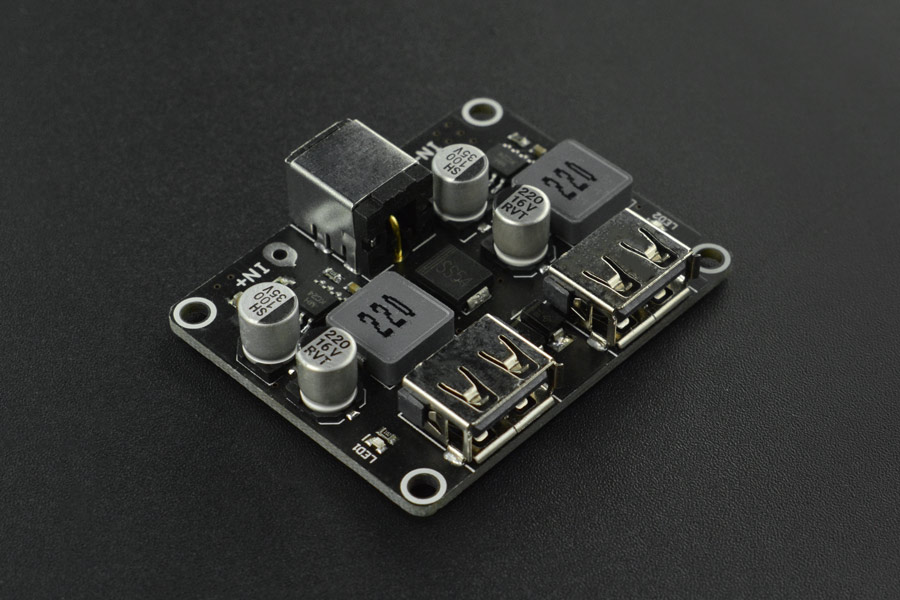 2-way Fast Charge Buck Module (Compatible with Raspberry Pi 4B & Jetson Nano) - แท้จาก DFRobot
