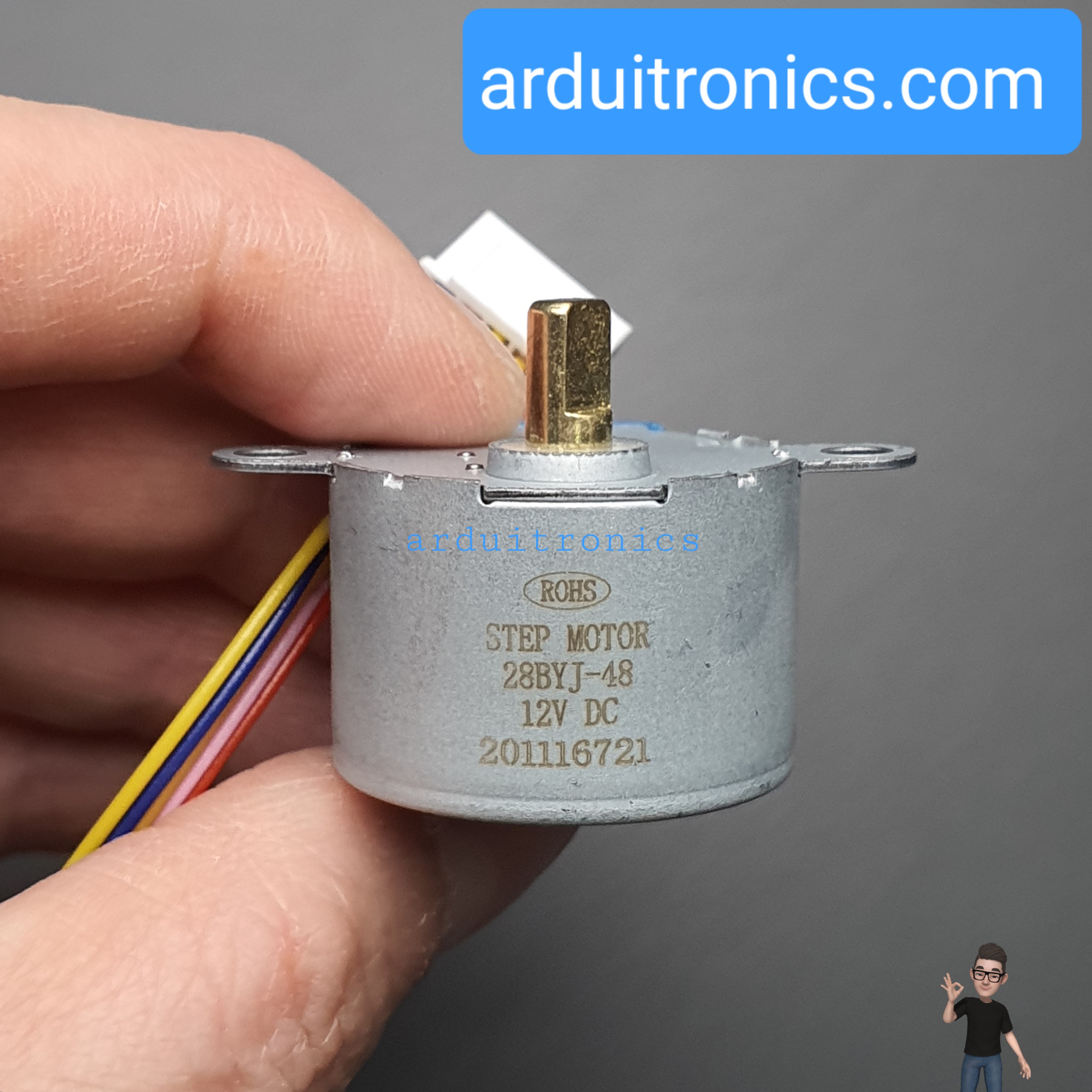 12V DC Stepper Motor