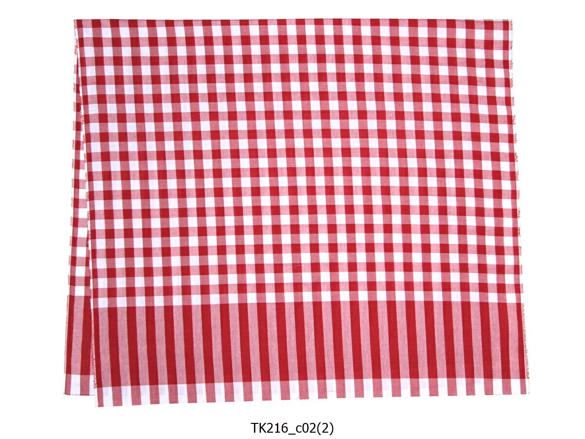 [2ม.] ผ้าขาวม้า TK216 แดง