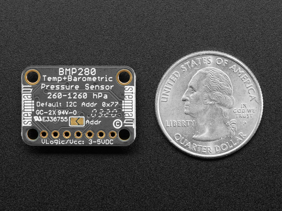 Adafruit BMP280 I2C or SPI Barometric Pressure & Altitude Sensor - STEMMA QT (ของแท้จาก Adafruit)