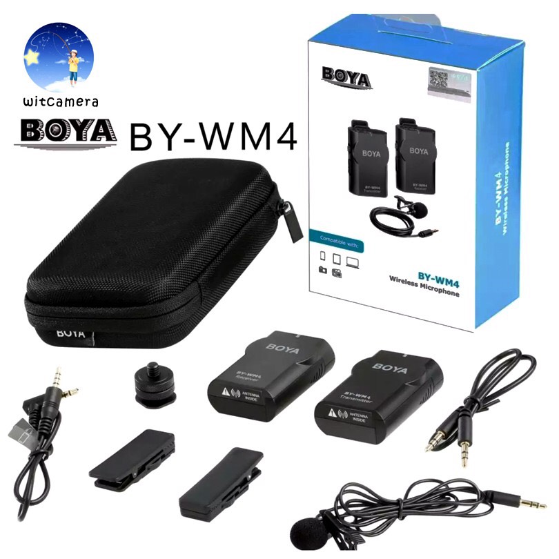ให้เช่่าไมค์ไร้สาย ฺBoya WM4