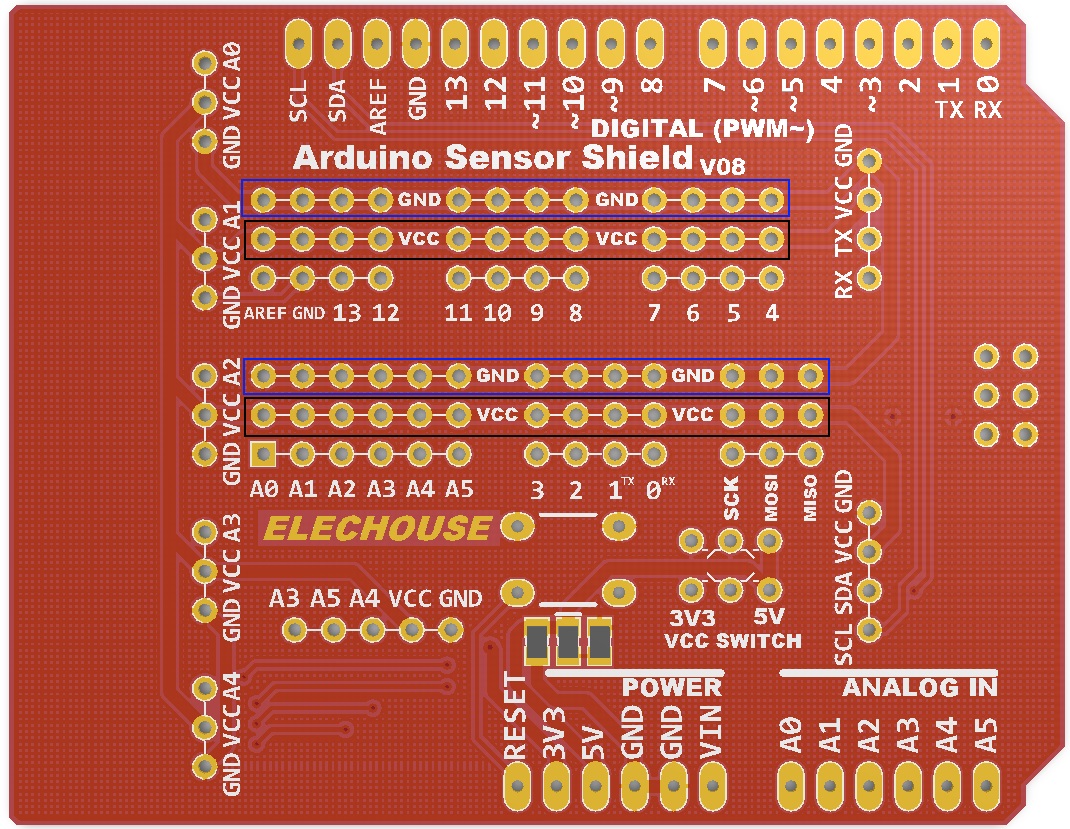 Sensor Shield V8.0