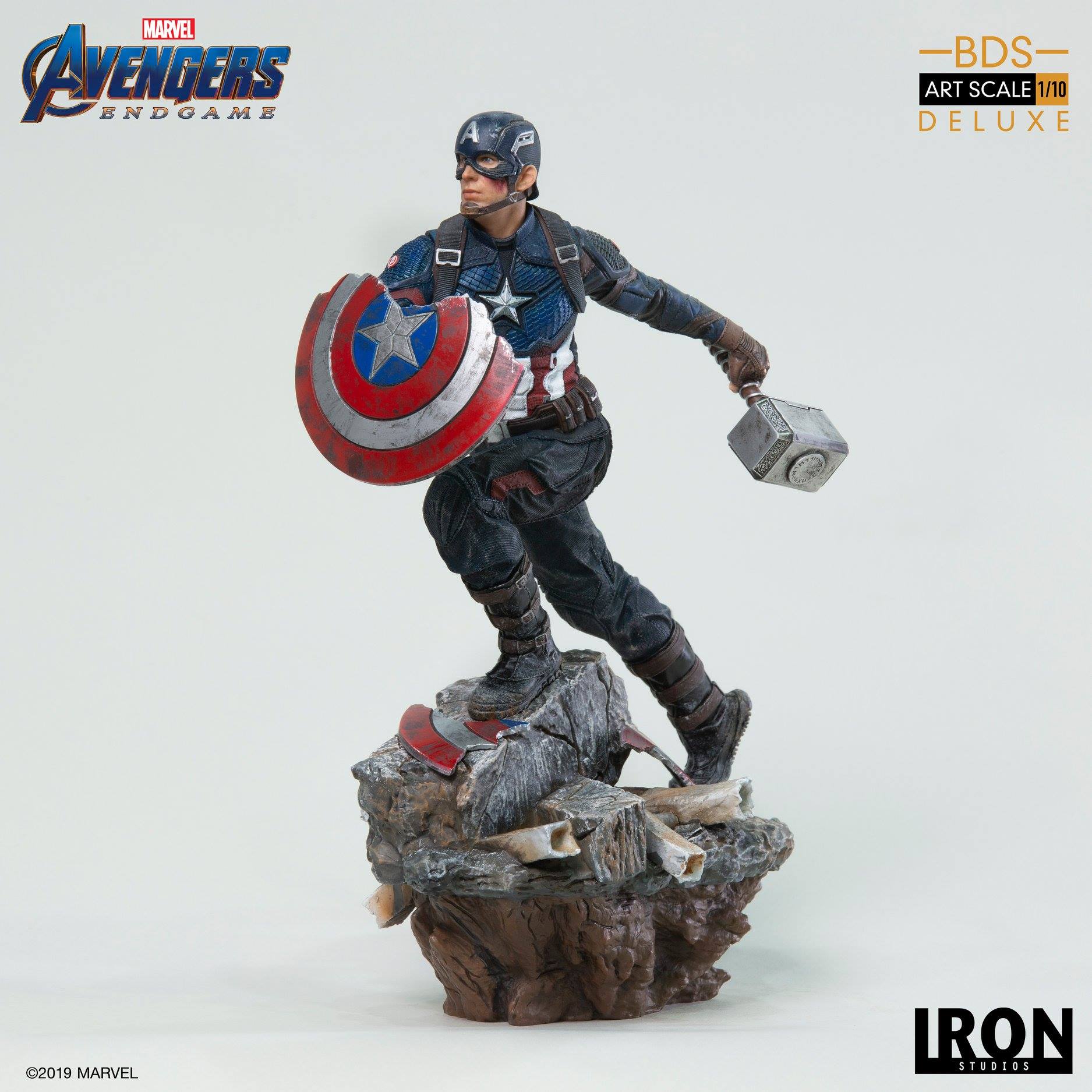 "Pre-Order" Captain America: Avengers Endgame BDS 1/10Scale (Deluxe)