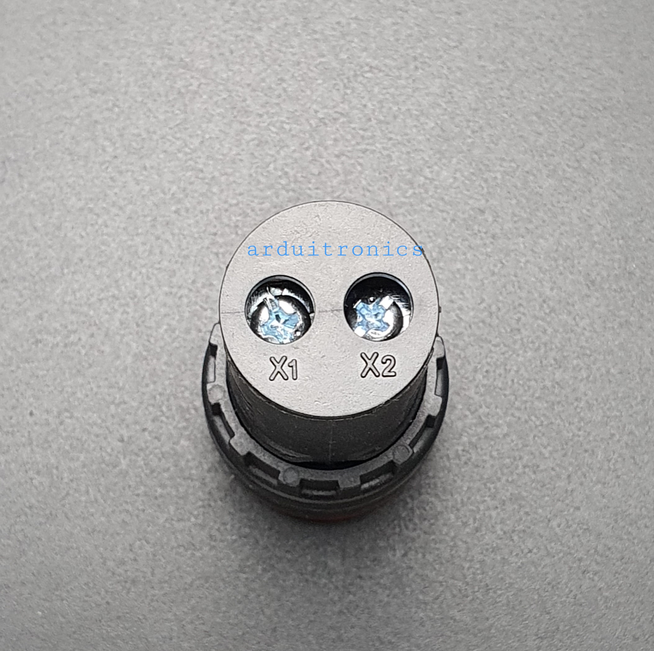 ไฟสีส้ม Buzzer LED Alert 12V เสียงและแสงสัญญาณเตือนภัย ออดไฟฟ้า 22mm