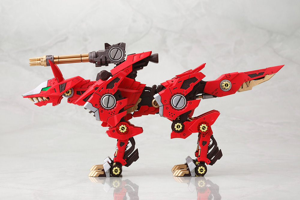 HMM 1/72 ZOIDS RZ-046 Fire Fox Marking Plus Ver.