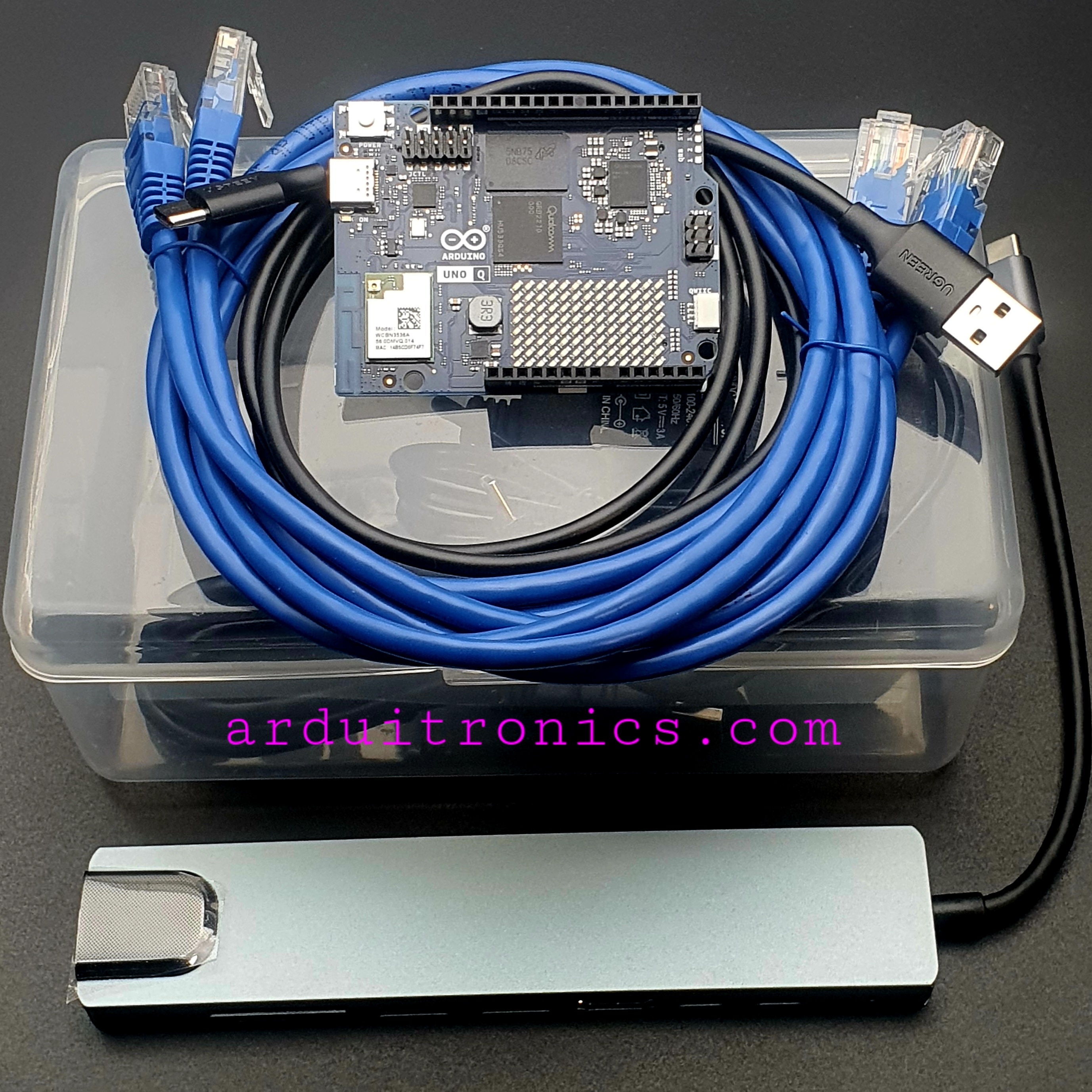 Arduino Uno Q Starter Kit + Arduino Uno Q - 2GB RAM (บอร์ดแท้ 100% Italy)