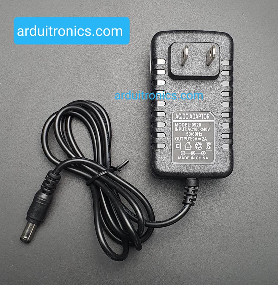 Switching Power Supply Adapter 9V 2A (5.5x2.5mm)