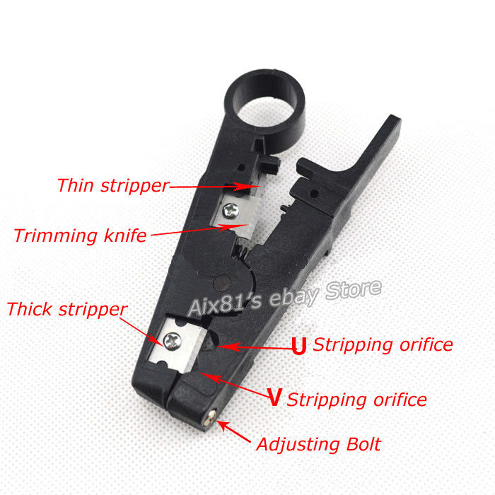 ที่ปอกสายไฟ MultiFunction Cable Stripper / Cutting Plier Cutter Tool WJ501 Stripper