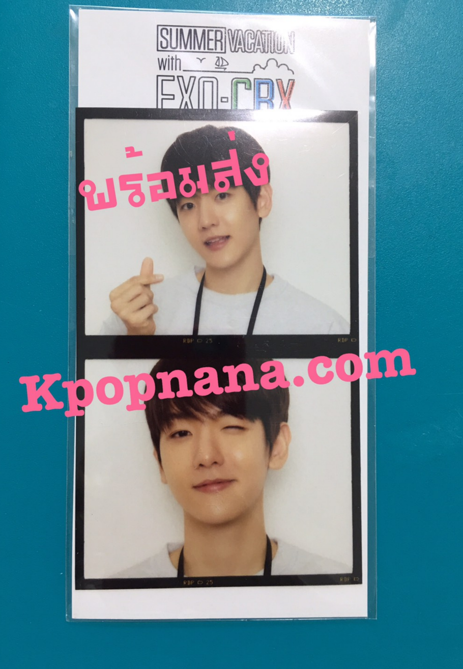 EXO-CBX Fan Event 'Summer Vacation with EXO-CBX' Official Goods -Film set แบบ Baek Hyun พร้อมส่ง