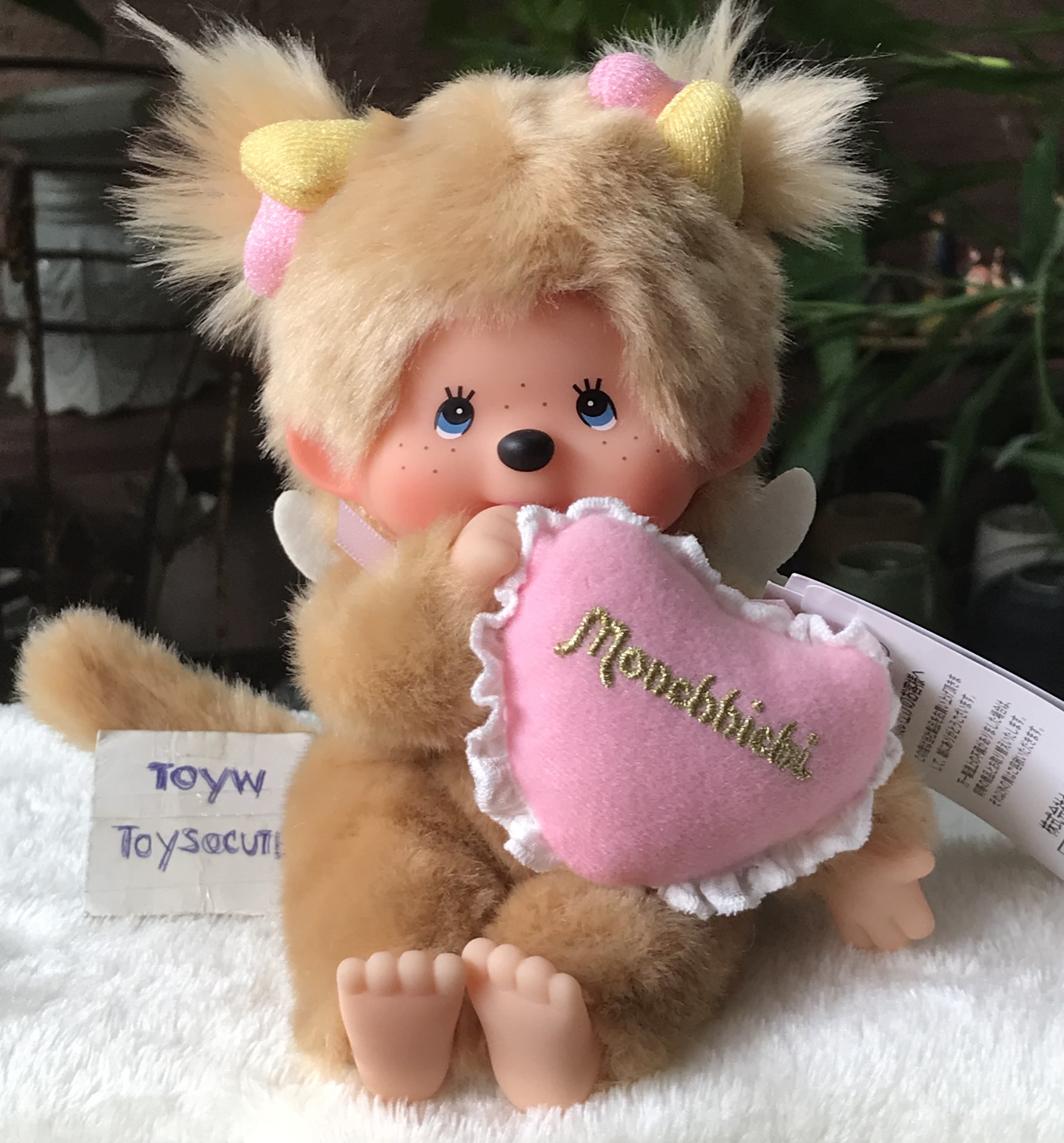 ตุ๊กตาม่อนชิชิ ตุ๊กตาผู้หญิง ม่อนชิชิ ของแท้หิ้วจากญี่ปุ่น monchhichi 50 years anniversary- Sekiguchi