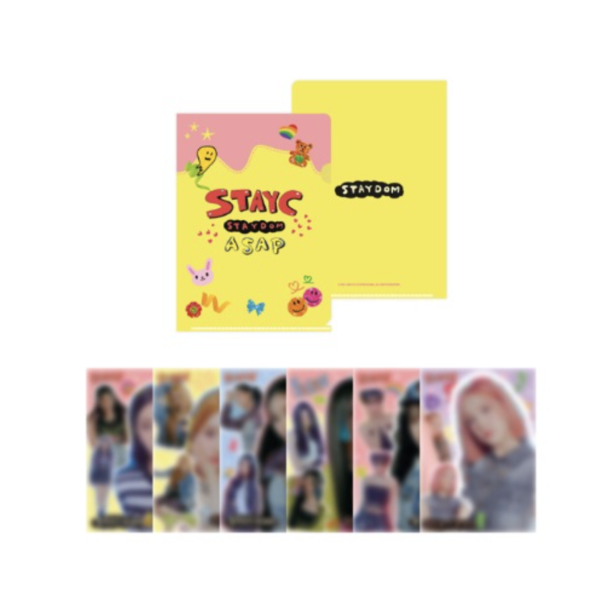 STAYC - STAYDOM / OFFICIAL MERCHANDISE ของสะสม 06 L-HOLDER POSTER SET