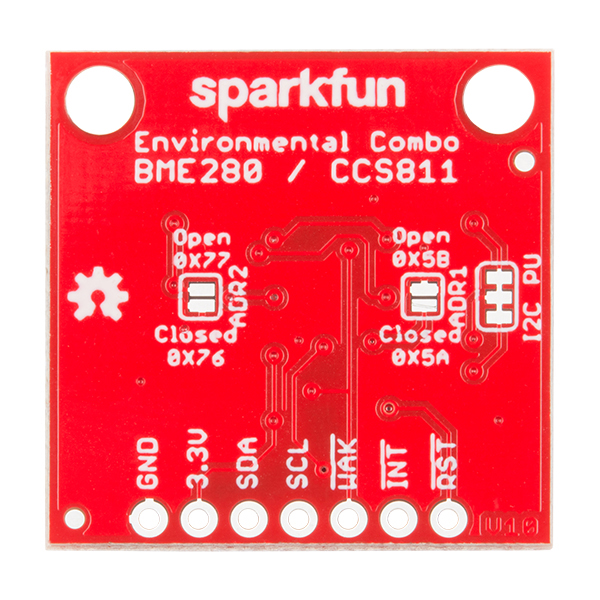 SparkFun Environmental Combo Breakout - CCS811/BME280 (Qwiic) ของแท้จาก Sprakfun, USA