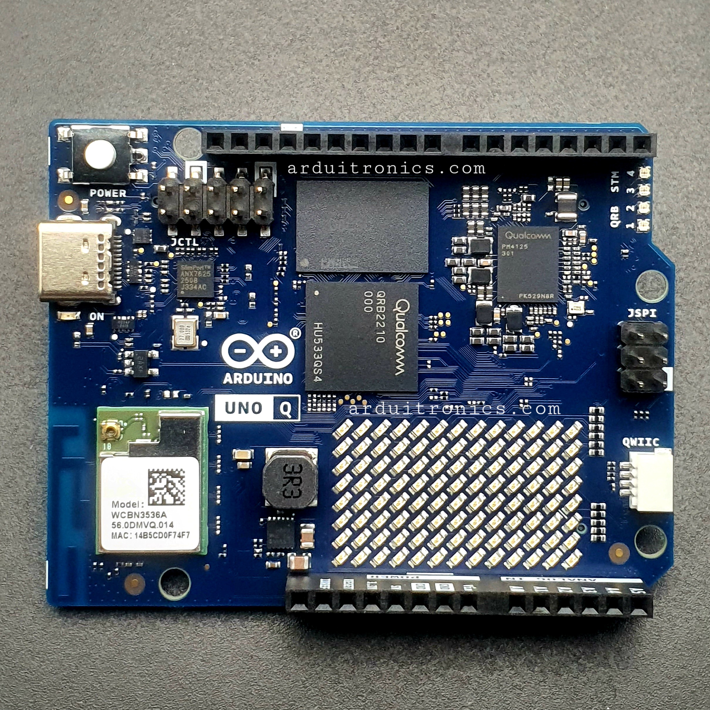 Arduino UNO Q - 2GB RAM / 16GB eMMC (แท้จาก Italy) - Arduino
