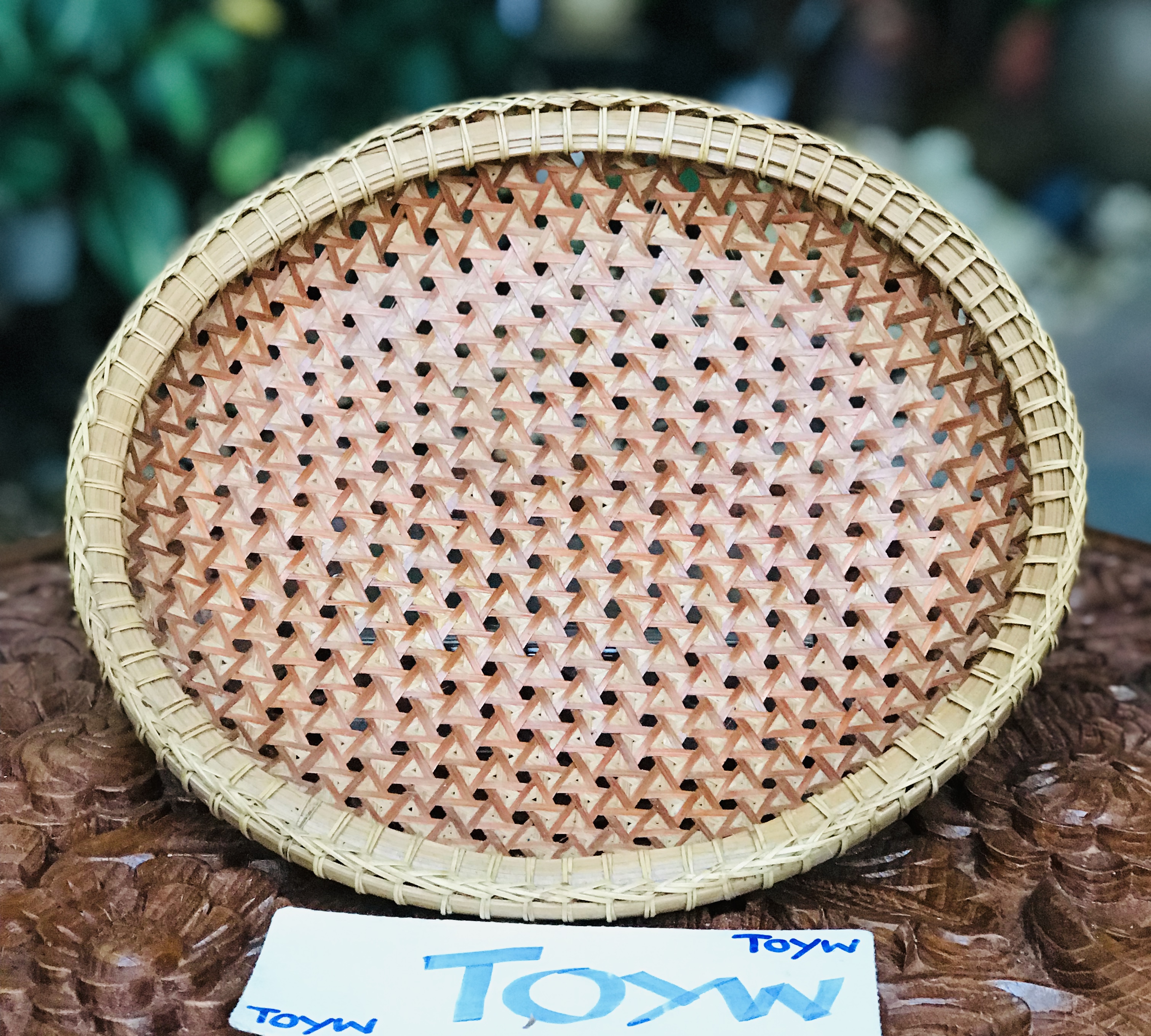 เริ่มต้น 100 บาท งานเก่าโบราณ งานไม้สานมือ ตะกร้าผลไม้ ถาดใส่อาหาร ขนม หรือของแห้งอื่นๆ