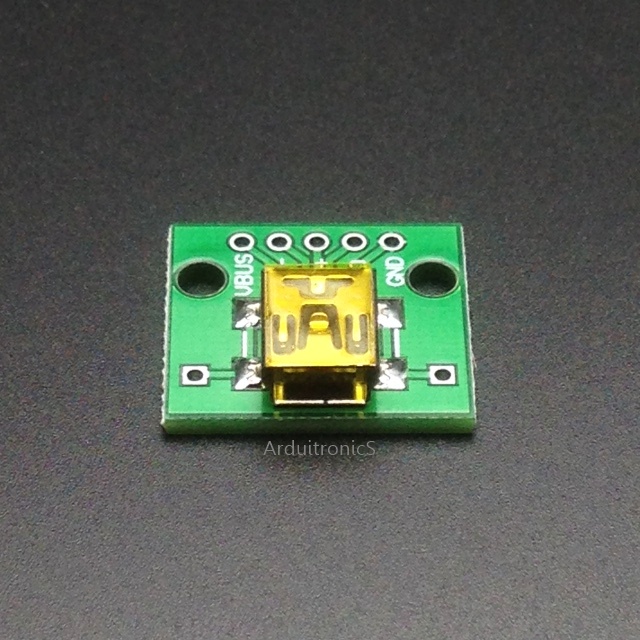 Mini USB to DIP Converter Breakout