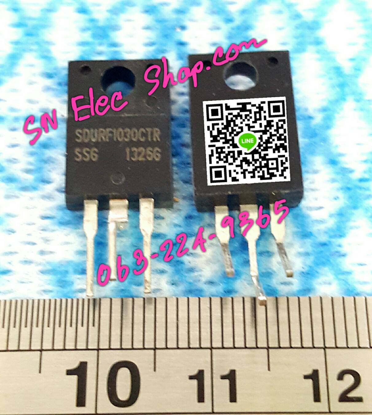 SDURF1030CT 10A. 300V.