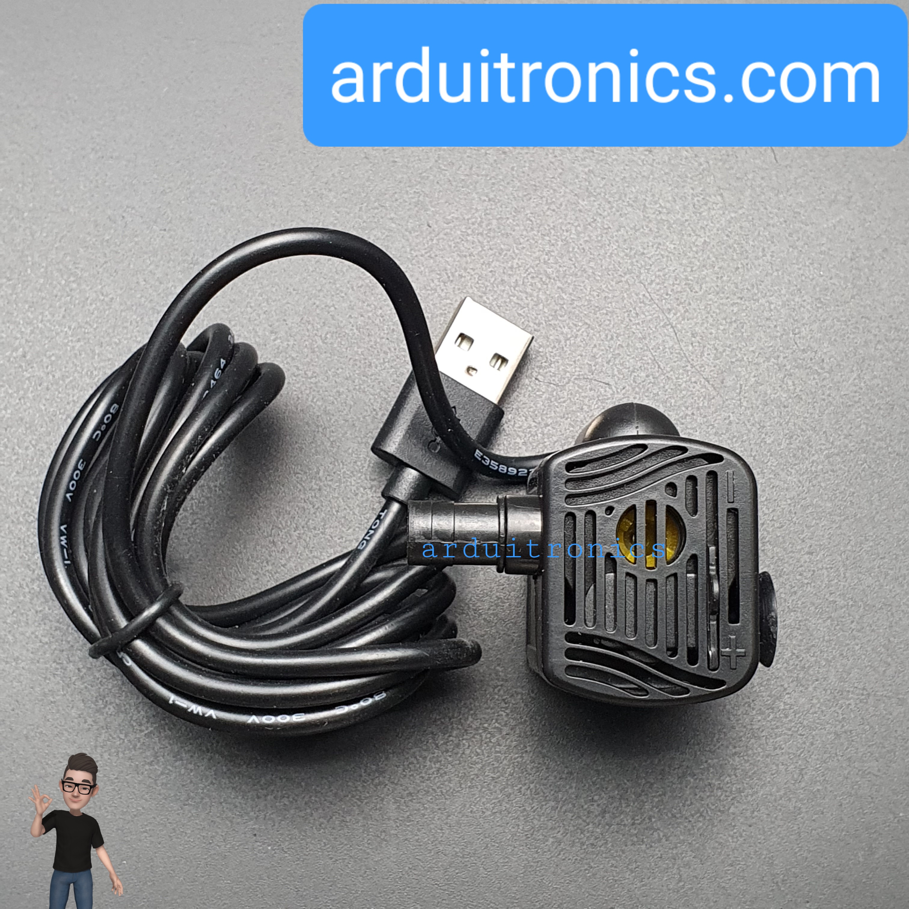 USB Brushless Water Pump Ultra-Quiet (5V) ปั้มน้ำสำหรับทำตู้ปลาหรือน้ำพุ