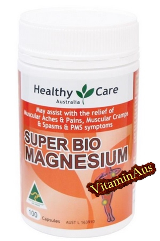 Super Bio Magnesium 100 Capsules