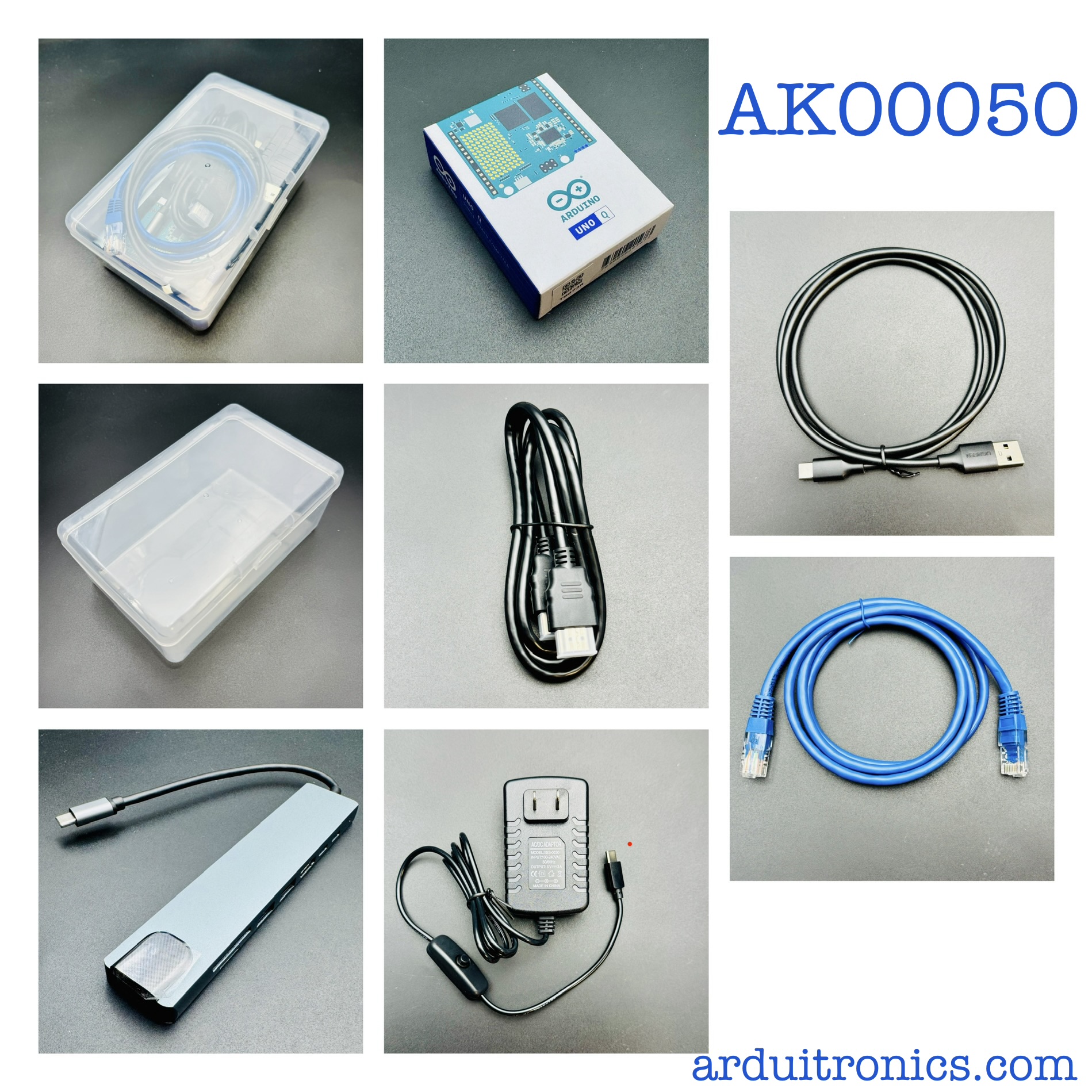 Arduino Uno Q Starter Kit + Arduino Uno Q - 2GB RAM (บอร์ดแท้ 100% Italy)