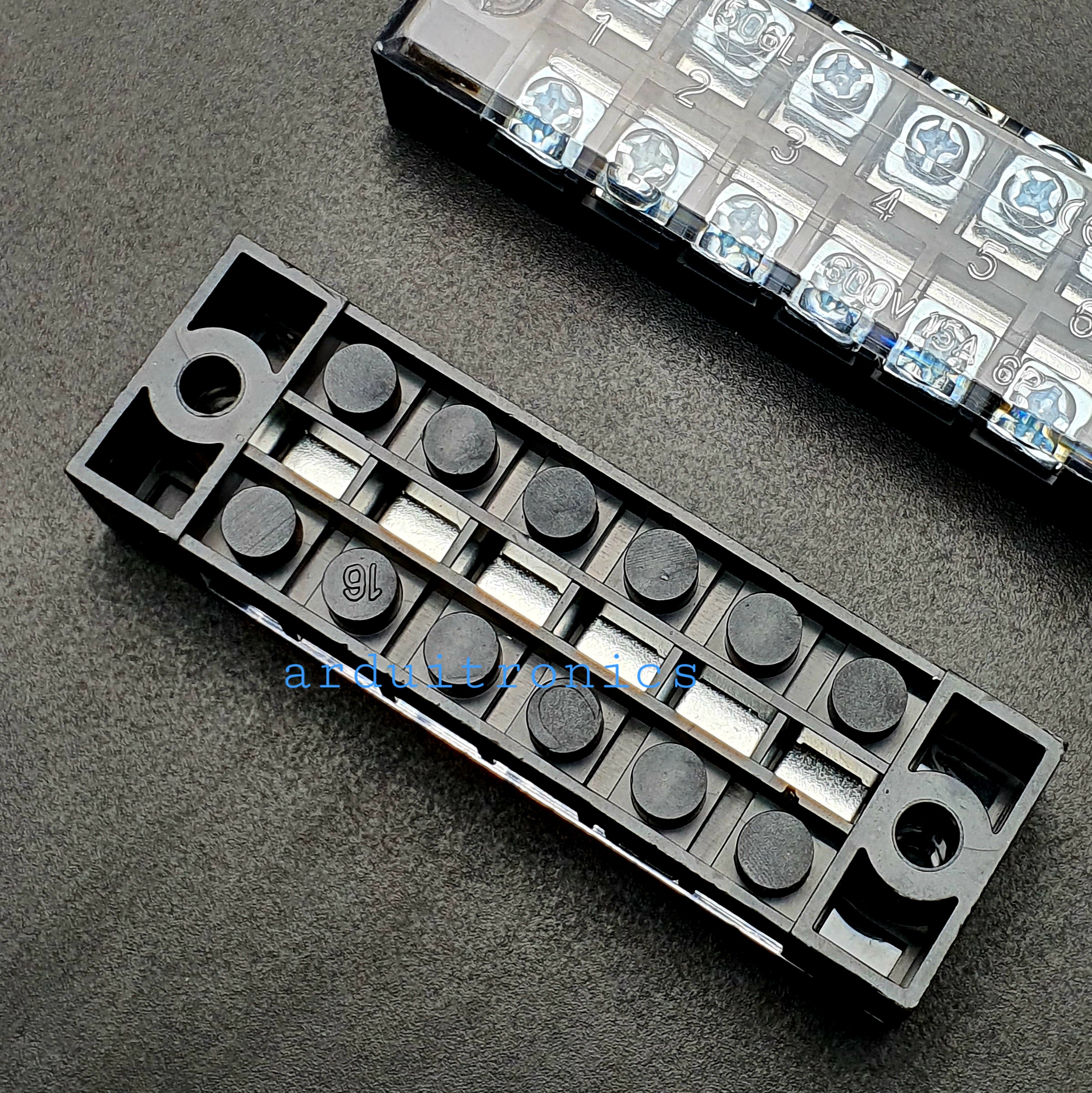 ขั้วต่อ Terminal Block TB-1506 (15A) แบบ 6 ช่อง
